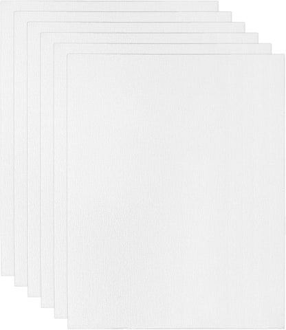 PATIKIL 12x16 Canvas Boards for Painting, 6 Pack 100% Cotton Square Triple by PATIKIL