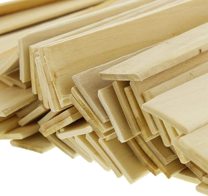 Custom Shop Paint Mix Sticks Pack of 25 Each 12" Birch Paint Mixing Paddles - Image 4