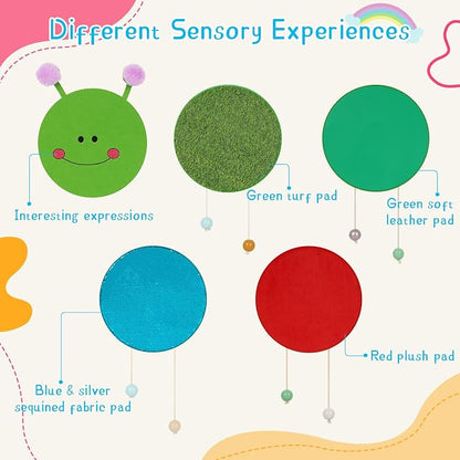 Sensory Wall Panel for Kids, Sensory Toys for Wall ＆ Floor, Sensory Mats for - Image 8