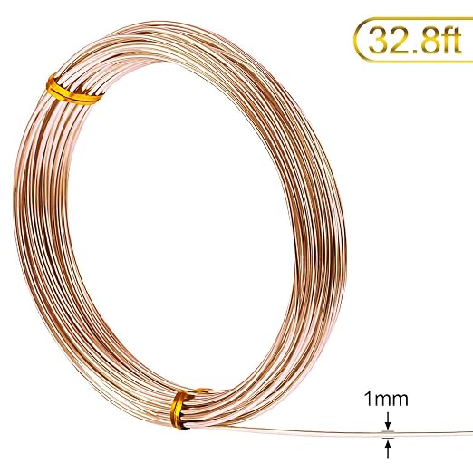 TecUnite Aluminum Craft Wire for Sculpting Armature Bendable Craft Wire for DIY - Image 3