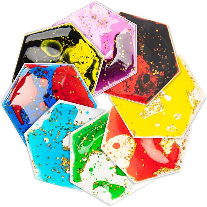LONGKING 8-Pack Hexagon Liquid Tiles by LONGKING