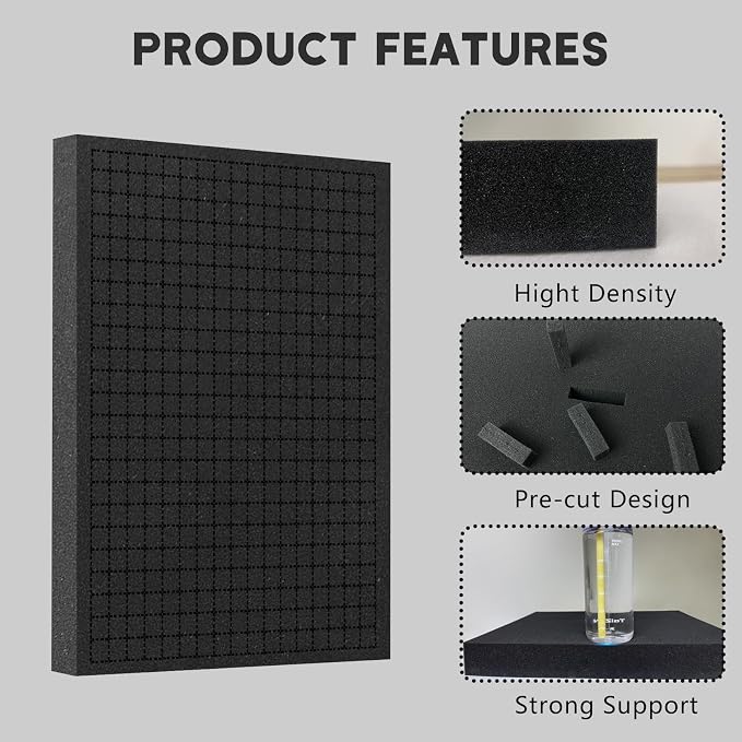 Pick and Pluck Foam Sheets, Tool Box, Storage Drawer - Image 3