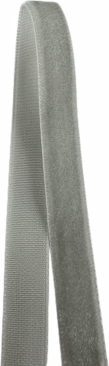 Vintage Silver Velvet Ribbon, 3/8 Inch X 25Yd - Image 5