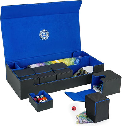 6 in1 Card Deck Box Set, X-Large Premium Trading Card Storage Case by LEFOR%C2%B7Z