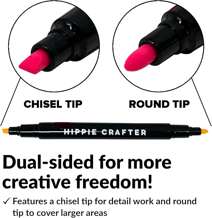 Fabric Markers, Permanent No-Bleed Fabric Pens - Image 5