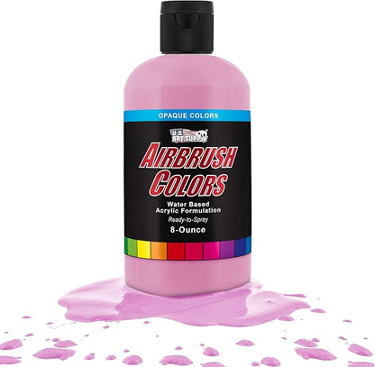 U.S. Art Supply Opaque Lavender Acrylic Special Effects Airbrush Paint - 8oz by USArtSupply
