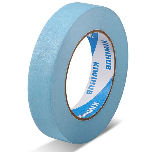 Light Blue Painters Tape, 1 inch x 60 Yards by KIWIHUB
