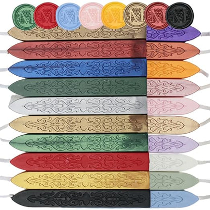 20Pcs Wax Sealing Sticks with Wicks, Mixed Color Waxsealsticks, Wedding - Image 4