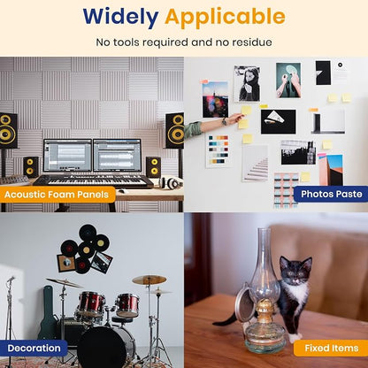 Focusound 300 Pack Double-Sided Sticky Adhesive Dots - Image 6