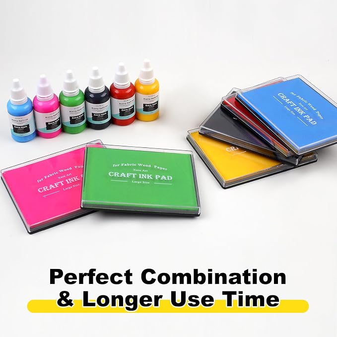 5"x4'' Large Ink Pad Washable Stamp Ink Pad - Image 7