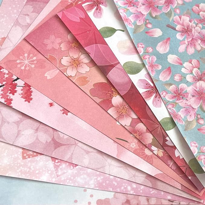 Origami 6x6 Paper Kit 50 Sheets 12 Vivid Colors Double Sided Printed - Image 6