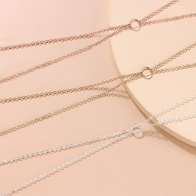 Jishi 30ft Jewelry Making Chains Bulk 2mm Necklace Chains, Jewelry Making - Image 7