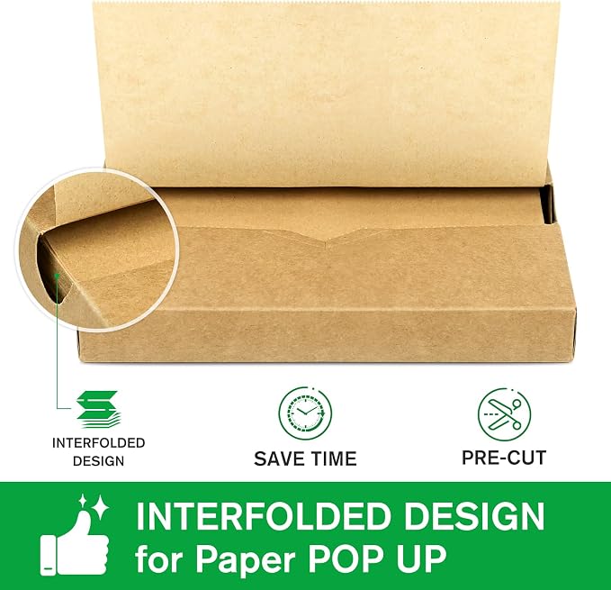 Precut POP UP Deli Paper Sheet Pack of 200, Interfolded Heavy Paper - Image 3