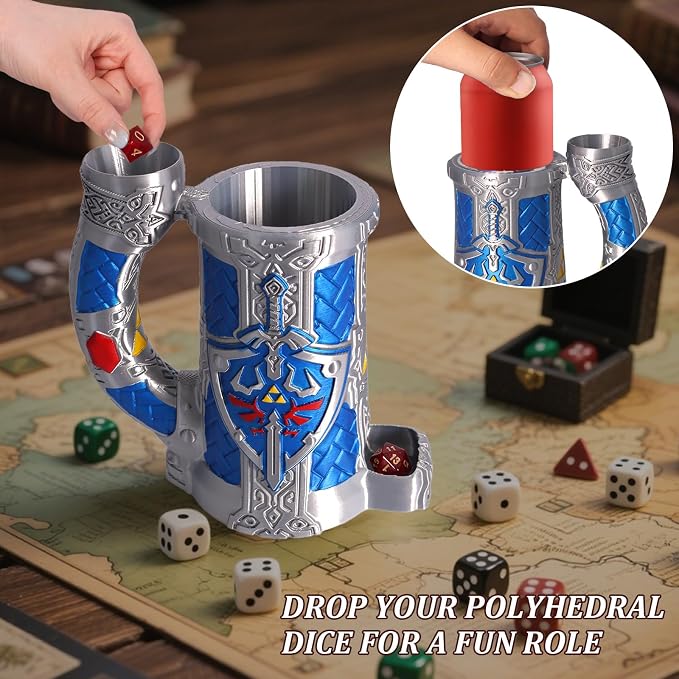 Dice Tower Mug, Dice Rolling Tower, Comes - Image 3
