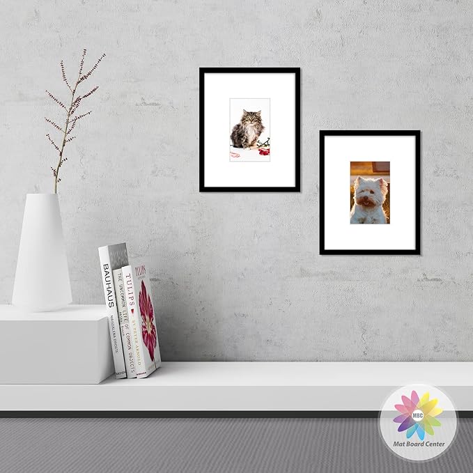 Mat Board Center, 8x10 for 4x6 White Photo Picture Mats - Image 7