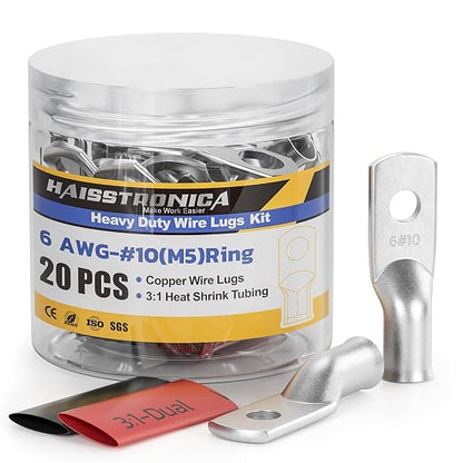 haisstronica 10pcs 6 AWG by HAISSTRONICA