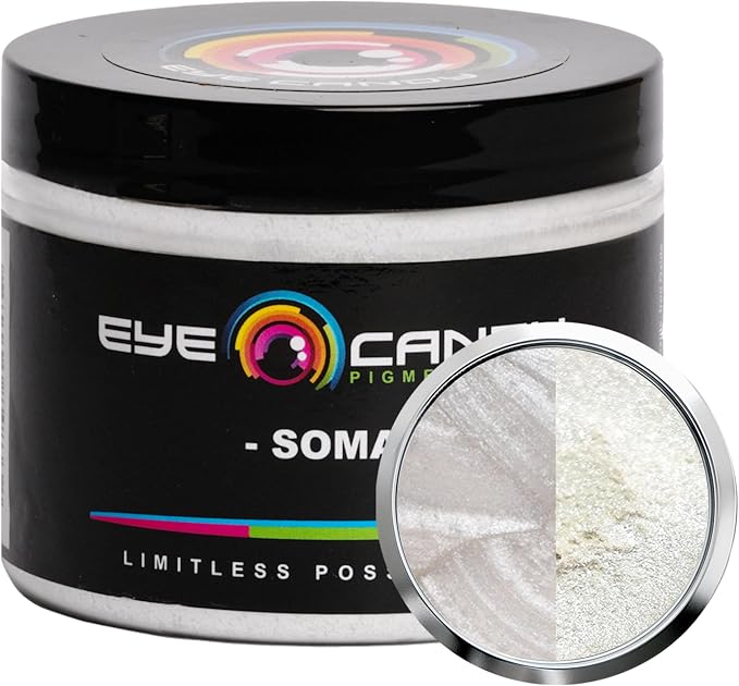 Eye Candy Pigments Premium White Mica Powder by EyeCandyPigments
