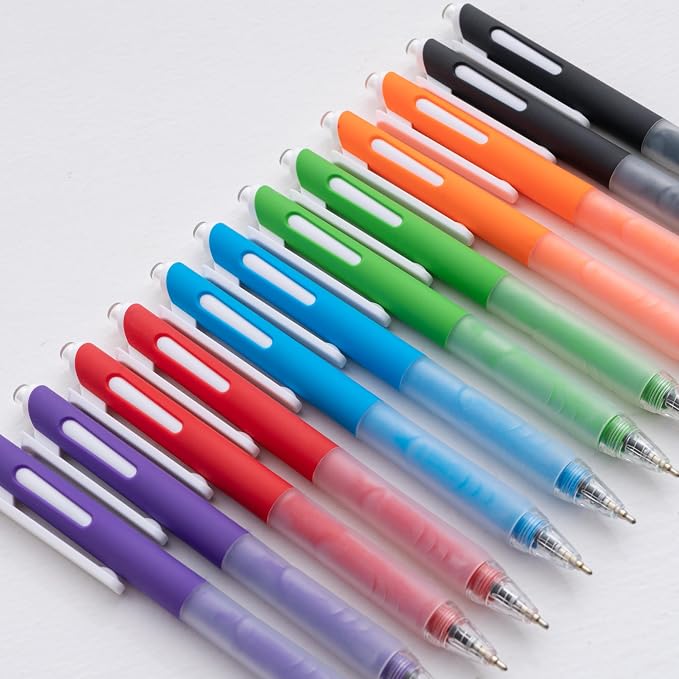 Linbsunne Ballpoint Pens Medium Point 1mm Black Pen - Image 4