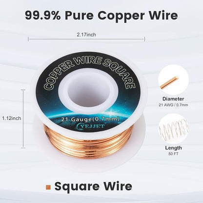 21 AWG Square Copper Wire - Image 2