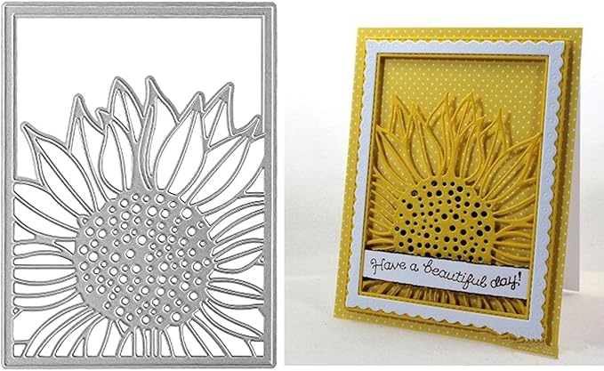 Lapoo Metal Cutting Die for Scrapbooking, 3D Backgrounds Frame New Cutting Dies by LAPOO