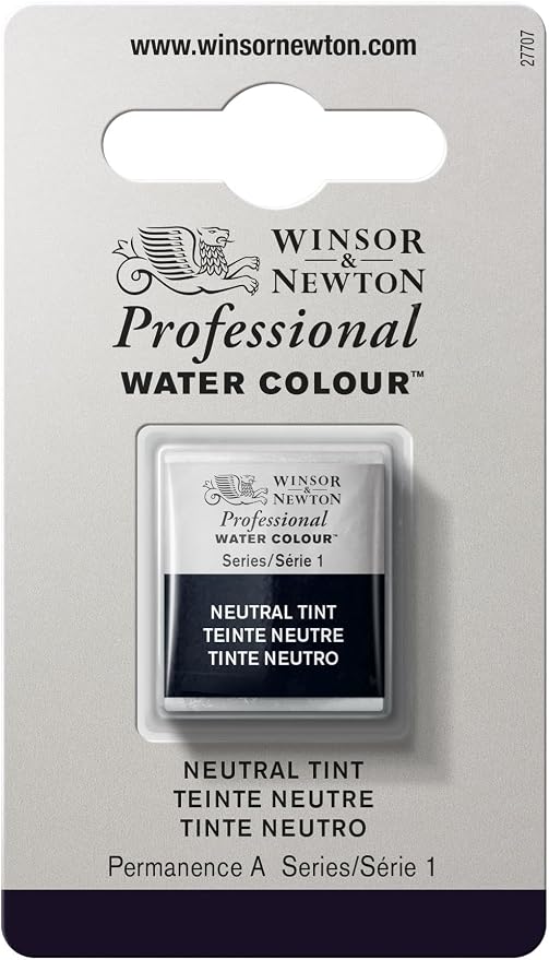 Winsor & Newton Professional Watercolor, Half Pan, Neutral Tint by WinsorNewton