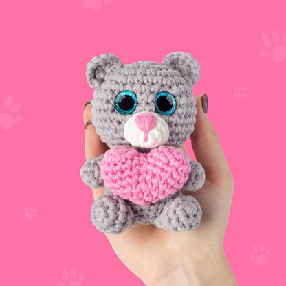Cookie Box Crochet Kit for Beginners – Gift Set to Make Bear Ted Amigurumi - Image 7