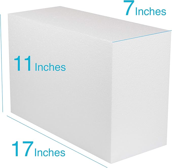 Silverlake 11x17x7 Craft Foam for Styrofoam Block Projects - Image 5