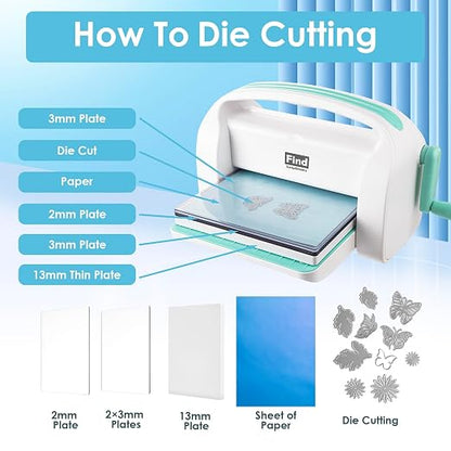 9 inch Die Cutting Machine, A4 Embossing Machine - Image 5