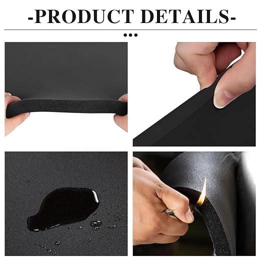 Adhesive Foam Padding Roll Closed Cell Sponge Neoprene Insulation Board Foam - Image 5