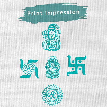 Wooden Pottery Stamps for Block Printing - Image 3