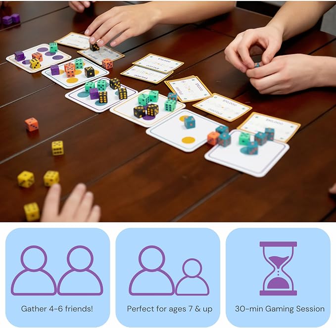 Award-Winning Board Game for Families – Rolls 2 Riches | Fast-Paced Dice - Image 6