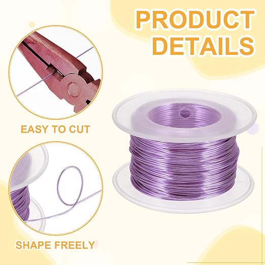 uxcell 20 Gauge / 0.8mm Anodized Aluminum Wire - Image 3