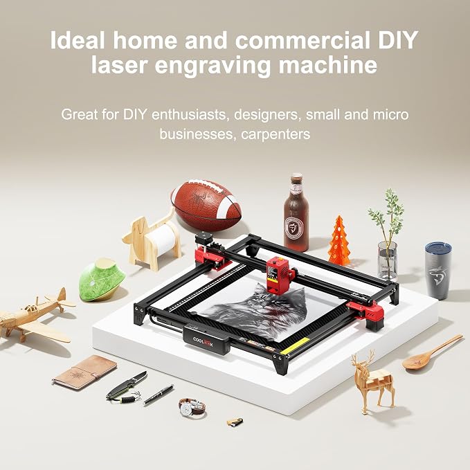 CK1-20 20000mW Laser Engraver Machine Laser Cutter Laser Cutting Engraving Tool - Image 4