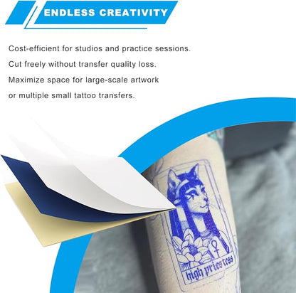 Tattoo Transfer Paper 100 Sheets, Thermal Stencil Paper - Image 7