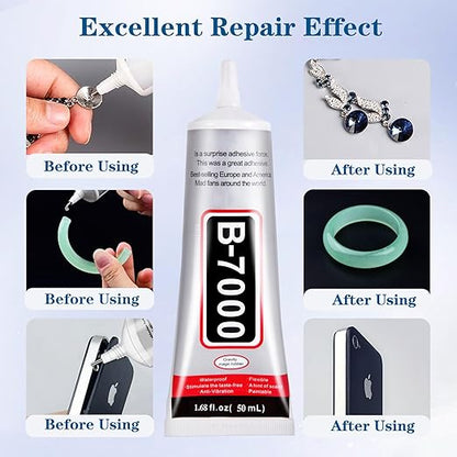 B7000 Glue Clear with Precision Tip，50Ml B7000 Glue Clear - Image 2