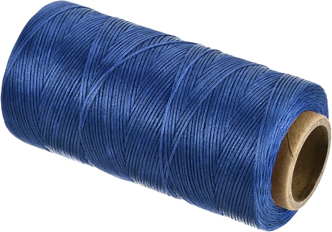 MECCANIXITY Waxed Thread, 284 Yard 0.8mm 150D Flat Wax Thread Polyester Waxed by MECCANIXITY
