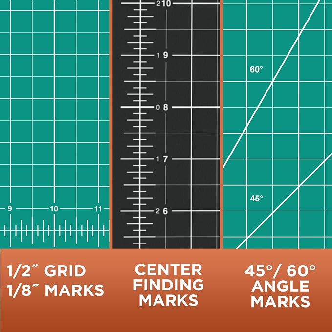 ALVIN GBM Self-Healing Cutting Mat 36 x 72 inch | Double-Sided Green/Black | - Image 4
