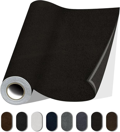 Fabric Repair Patches, 35X79 Inch Self-Adhesive Suede Patches Tape Durable by Lifeshoon