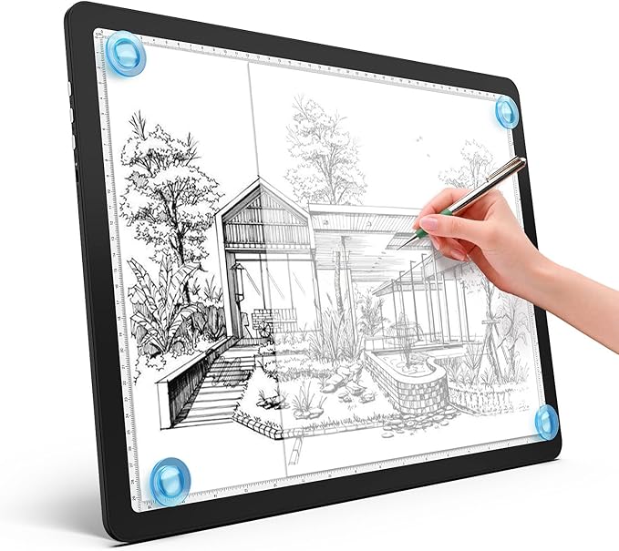 Heanolier A3 Artist tracing Light Box Copy Table, Super Bright Magnetic Light by Unknown