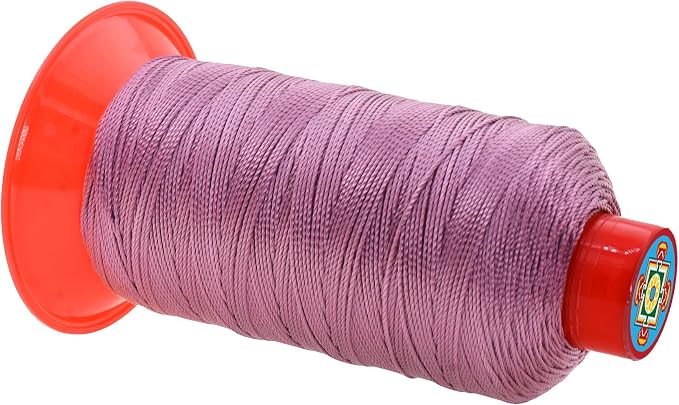 Mandala Crafts Bonded Nylon Thread Mauve Heavy Duty Sewing Threads - Image 2