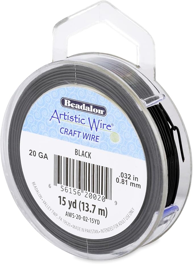Artistic Wire, 20 Gauge Tarnish Resistant Colored Copper Craft Wire, 15 yd by Unknown