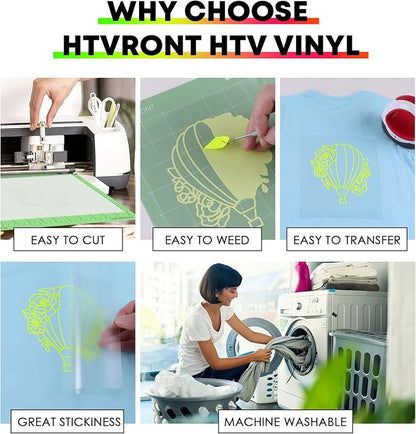 HTVRONT HTV Heat Transfer Vinyl - Image 3