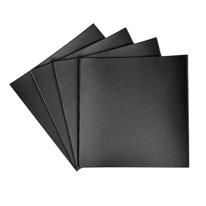 4 Pieces Adhesive Foam Padding 1/4 in Thick X 6 in X 6 in, Anti Vibration Pads by ZSUCUN