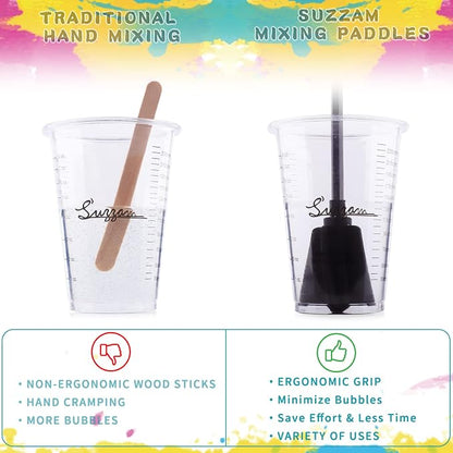 Suzzam Resin Mixer Paddles, Reusable Multipurpose - Image 4