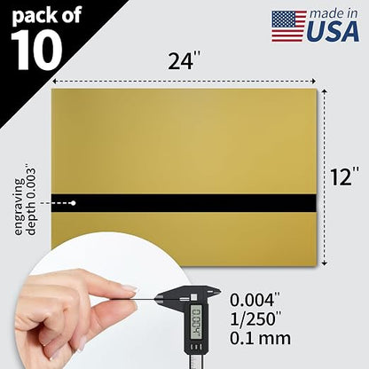 Trotec TroLase Lights | 24"x12"x1/250" | Adhesive-Backed Flexible Laser - Image 2