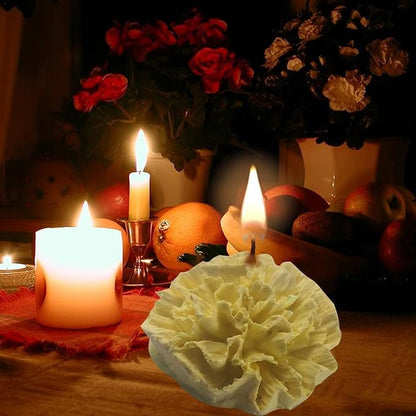 Carnation Flower Silicone Mold for Fondant Chocolate Candy Cake Decorating - Image 5