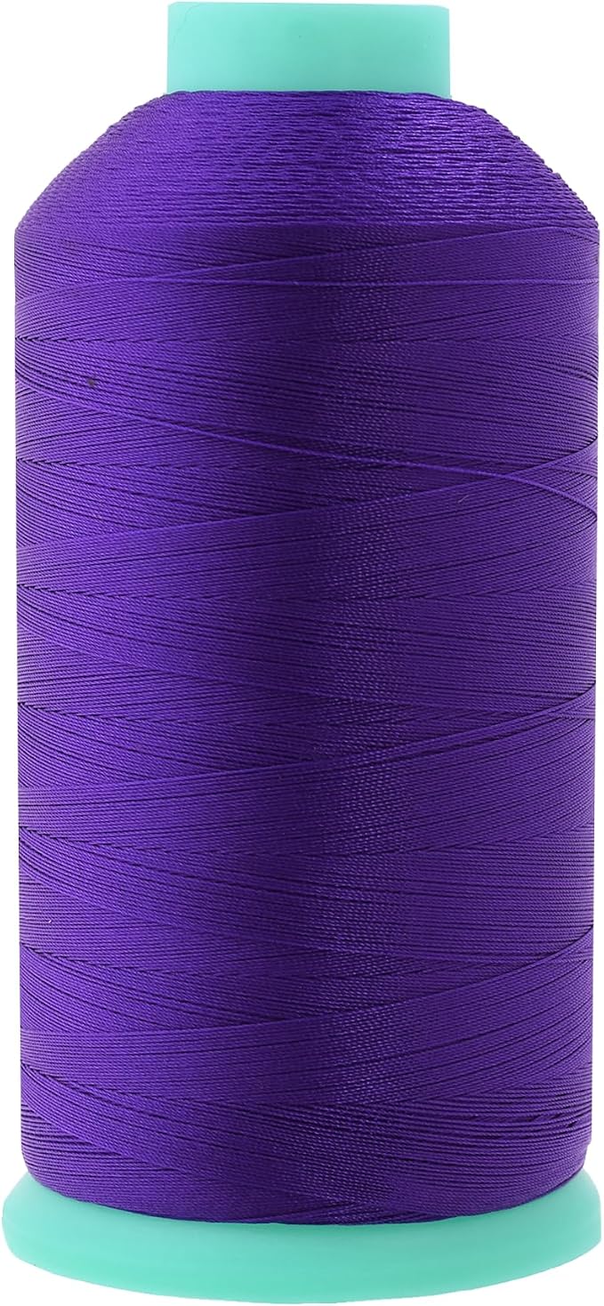 Mandala Crafts Bonded Nylon Thread Violet Heavy Duty Sewing Threads by MandalaCrafts