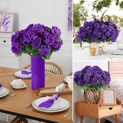 Hananona Artificial Geranium Flowers - Image 6