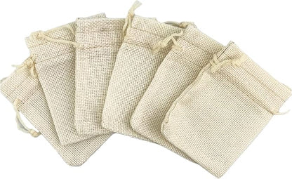 Palmhomee Pack Of 25 Burlap Gift Bags - Image 3