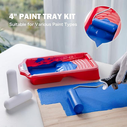 Mister Rui 4 Inch Paint Tray Liners 8-Pack - Image 6